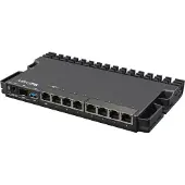 Mikrotik RB5009UG+S+IN langallinen reititin 2.5 Gigabit Ethernet Musta (RB5009UG+S+IN)