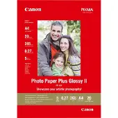 Canon PP-201 Glossy II Photo Paper Plus -valokuvapaperi, A4, 20 arkkia
