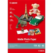 Canon MP-101 MATTE PHOTO PAPER 170G/M2 A3 40 SHEETS 1-PACK (7981A008)