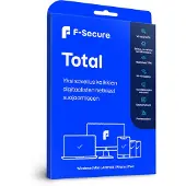 F-SECURE Total tietoturvaohjelmisto – 3 laitetta / 24 kk
