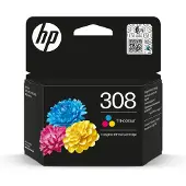 HP 308 -mustekasetti, monivärinen