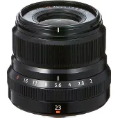 Fujifilm Fujinon XF 23mm f/2,0 R WR musta