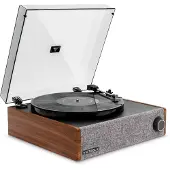 Victrola Eastwood LP levysoitin, pähkinä