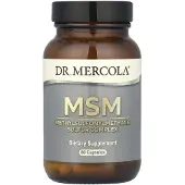 Dr. Mercola MSM, Metyylisulfoniylimetanaan Sulfur Kompleksi, 60 Pillereitä