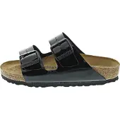 Birkenstock Arizona Sandals Birko-Flor/Patent Women, black/birko-flor/patent