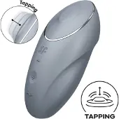Satisfyer Tap & Climax 1 bluegrey Blue