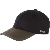 Sealskinz Marham Waterproof Waxed Canvas Foldable Cap Black/Olive Lippalakit One Size
