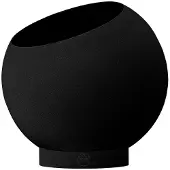 AYTM Globe kukkaruukku Ø 17 cm Musta