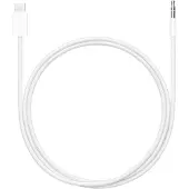 Apple USB-C - 3,5 mm äänijohto, valkoinen, 1,2 m