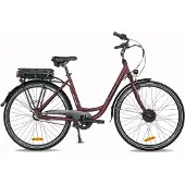 Insera e-Boulevard 28" 3-vaihteinen sähköpyörä, 50 cm, punainen