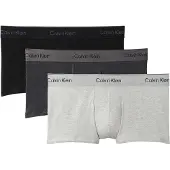 Calvin Klein Low Rise Trunk 3Pk - Black - XL