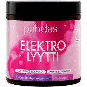 Puhdas+ Elektrolyyttijauhe Vadelma 120 g