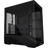 Lian Li Vector V100 -miditornikotelo ikkunalla ja RGB-valaistuksella, musta