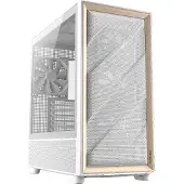 Antec Tietokonekotelo - - Flux Wood White - 5 PWM-ventilaattoria - Etupaneeli puusta - 420mm jäähdytin