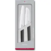 Victorinox Swiss Modern Keittiöveitsisetti, 2 kpl, musta
