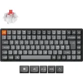 Keychron K2 MAX Langaton Pelinäppäimistö Hot-Swap [Super Red]
