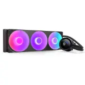 NZXT Kraken Plus 360 RGB, 360mm AIO-nestejäähdytysratkaisu prosessorille, musta