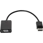HP aktiivinen DisplayPort – VGA -sovitin, 20 cm, musta