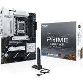 Asus Prime X870-P WIFI, AMD, Pistoke AM5, AMD Ryzen 7000 Series, AMD Ryzen 8000 Series, AMD Ryzen 9000 Series, Pistoke AM5, DDR5-SDRAM, 192 GB (90MB1IS0-M0EAY0)