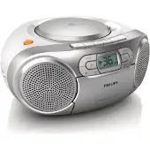 Philips AZ127/12 -kannettava CD-soitin, hopea