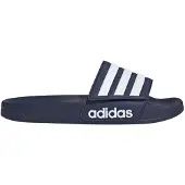Adidas Pistokkaat 'Adilette' laivastonsininen / valkoinen