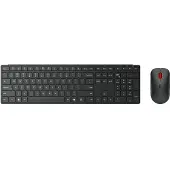 Lenovo pro combo 6000 keyboard and mouse set wireless 2.4 ghz bluetooth 5.3 qwerty swedish/finnish eclipse black brown box (se/fi)
