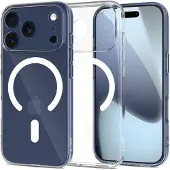 Tech-Protect iPhone 17 Pro FlexAir magneettinen TPU-kotelo - Kirkas