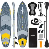 Rebel Deska SUP pompowana z siedziskiem do pływania 335 cm wiosło zestaw