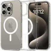 Tech-Protect iPhone 15 Pro FlexAir magneettinen TPU-kotelo - Kirkas