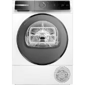 Bosch Serie 8 lämpöpumppukuivausrumpu, 9 kg, valkoinen (WQB246DSSN)