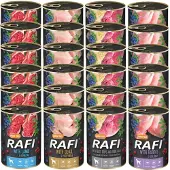 Action Märkäruoka RAFI MIX 24x400g, useita makuja