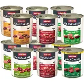 Animonda Märkäruoka Koirille GranCarno Aikuinen Makuja sekoitus 12x800g