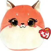 TY Squishy Beanies Roxie - kettu 8,5 cm avaimenperä