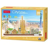 Cubic CUBICFUN 3D palapeli BARCELONA