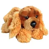 Dubi Spanielkoira makuuasennossa 30 cm