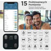 Klausberg Analyyttinen kylpyhuonevaaka SMART IOS ANDROID KB-7854