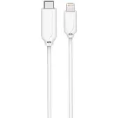 Microconnect USB-C – Lightning -kaapeli, 2 m, valkoinen