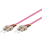 Microconnect OM4 SC-SC 2m -valokuitukaapeli, violetti