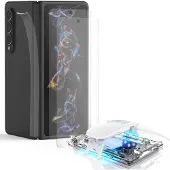 Whitestone KARKAISTU LASI DOME LASI 2 KPL PAKKAUS GALAXY Z FOLD 4
