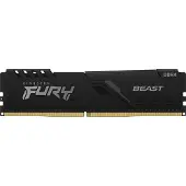 Kingston 16GB (1X16GB) DDR4 3200MT/S CL16 2RX8 FURY BEAST XMP, BLACK (KF432C16BB1/16)