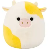 Squishmallows 30 Cm Fuzz A Mallows Bodie Cow - Yellow - 30 CM