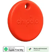 Chipolo POP - Tracking tag compatible with Apple Find My on iPhone or Find Hub on Android (Red) (RWS.0000003)