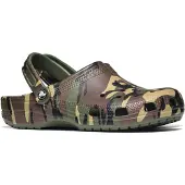 Crocs Sandaalit - Classic+ Camouflage Tukos - Army Green/Multi - - 42/43 - Sandaalit