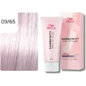 Wella Shinefinity Glaze Ammattilaisten hiussävyte 60 ml 09/65 - Pink Shimmer