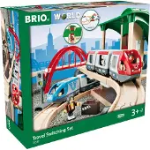 BRIO 33512 Togbane, Stor, På Rejse - Multi/patterned - ONE SIZE