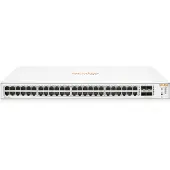 HP – HPE Aruba Networking Networking Instant On Switch 48p Gigabit 4p SFP 1830, Hallittu, L2, Gigabit Ethernet (10/100/1000), Täysin kaksipuolinen, Telinea (JL814A)
