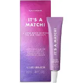 Bijoux indiscrets IT'S A MATCH Intiimiherkistäjä ja tärinägeeli 10 ml
