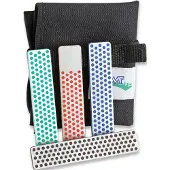 Dmt Diamond Sharpener Kit, set of 4 pocket sharpening stones, W4K