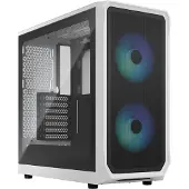 Fractal Design Focus 2 RGB White - TG Clear Tint, ikkunallinen tornikotelo, valkoinen