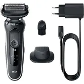 Braun Partakone - - Sarja 5 - Musta - Partakonesuulake - Ilman johtoa